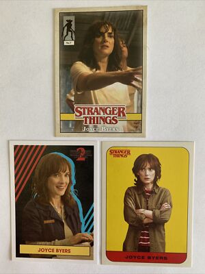 STRANGER THINGS Character Card & Stickers JOYCE BYERS No. 7, CS-1