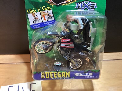 Road Champs MXS Brian Deegan Jakks Cr Rare Dirt Bike Toy