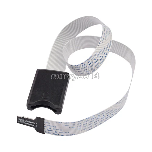 TF Micro SD To SD Card Extension Cable Adapters Flexible For Car Extender 48CM
