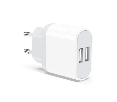 BES Caricatore Doppia Porta Ricarica Rapida USB Alimentatore 2.1A FO-S708