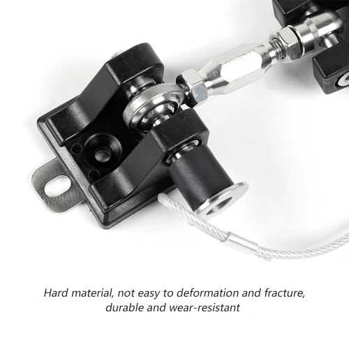 Exterior Engine Hood Lock Latch Buckle with Lock For Jeep Wrangler TJ 1997-2006 - Picture 9 of 9