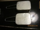 BRITISH ARMY MESS KIT, WW2,  ALUMINUM, RECTANGULAR, 2-PIECE — photo 6