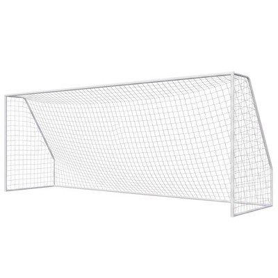 18 X 7FT Powder Coated Steel Soccer Goal Stable Sports Goal for Family Team Game