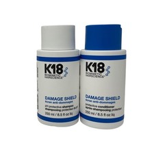 K 18 DAMAGE SHIELD pH Protective Shampoo 8.5 oz Conditioner 8.5 oz Combo Pack