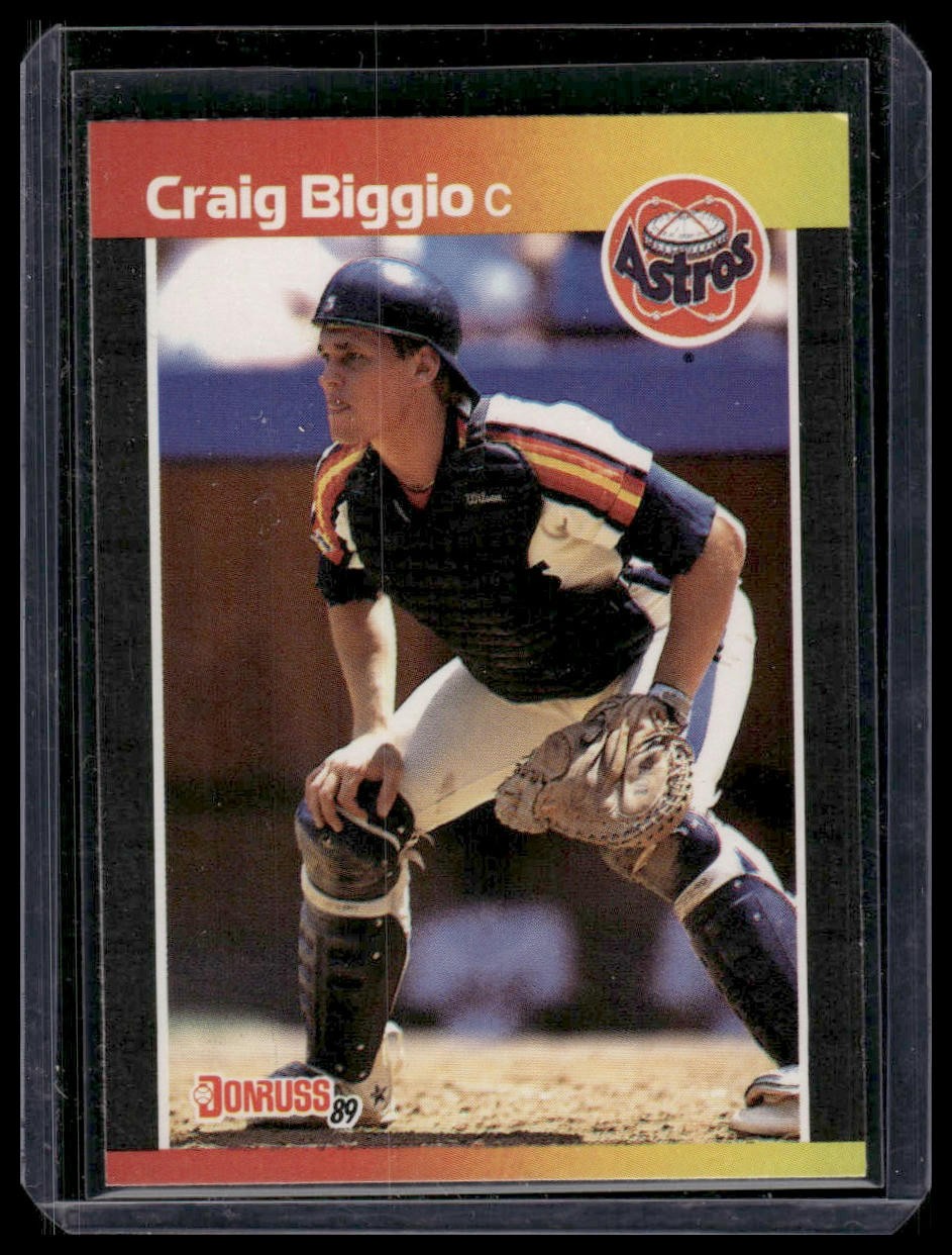 Craig Biggio 1989 Donruss #561d Rookie RC