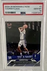 COOPER FLAGG - 1st Branded Card 2024 BOWMAN U NOW #1 PSA 10 - Cert#112287247