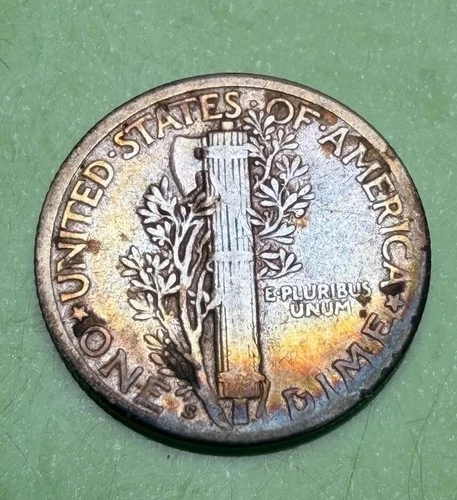 1928-S Mercury Dime — photo from another recent sale
