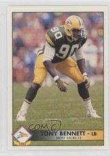 1992 Pacific Team Statistical Leaders Tony Bennett Brian Noble Chuck Cecil fm0