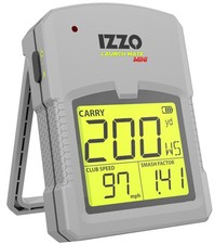 Izzo Golf Launch Mate Mini Launch Monitor grau Schwungtrainer Analysatoren