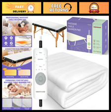 Professional Massage Table Warmer Heating Pad with 4 Timers, 8 Heat Settings, Ov