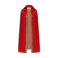 King Robe Cosplay Multipurpose Queen Cape for Carnival Party Photo Props Prom