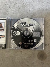 Sega Dreamcast Sports NFL 2K1 Game 2000 Sega Manual