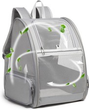Texsens Pet Backpack Carrier for Small Cats Dogs Ventilated Design, Safety Str