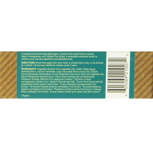 Himalaya Herbal Healthcare 21g Neem and Pomegranate Toothpaste, 0.74 Ounce  - Image 3 of 4