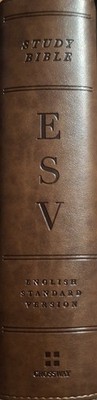 ESV Study Bible, Personal Size (TruTone, Brown) by Esv Esv Bibles (2015,...