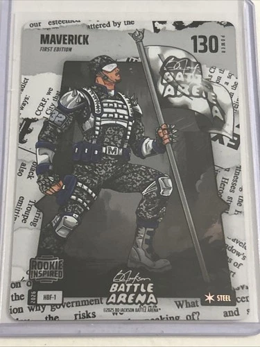 2026 Bo Jackson Battle Arena Maverick Headline Battlefoil Cooper Flag HBF-1