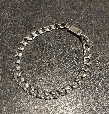 MEXICO Engraved 80s 70s Vintage SILVER925 Bracelet Unisex
