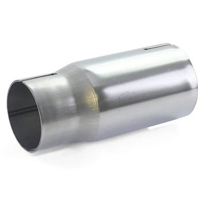 Edelstahl Auspuff Rohr Reduzierstück Verbindung Adapter 63,5mm auf 55mm - Bild 1 von 4