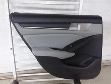 2018 HONDA ACCORD Driver Left Side Door Trim Panel Rear Black Gray Tex Trim GR* 