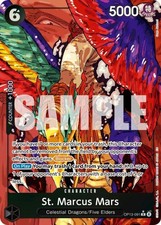 1x St. Marcus Mars (Alternate Art) - OP13-091 - R - Foil NM-Mint Booster OP-13: 
