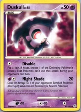 Duskull #80/130, Diamond and Pearl, LP on eBay