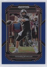 2023 Panini Prizm Draft Picks Blue Prizm 155/199 Tanner Morgan #113 3hd