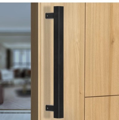 Haustürgriff 14 Zoll Pull Push All The Door Handle Schwarz