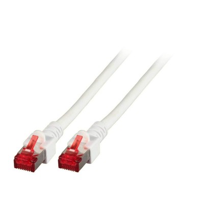 EFB-Elektronik RJ45 Patchkabel S/FTP, Cat.6, LSZH, 1m, weiß, 3 Stück
