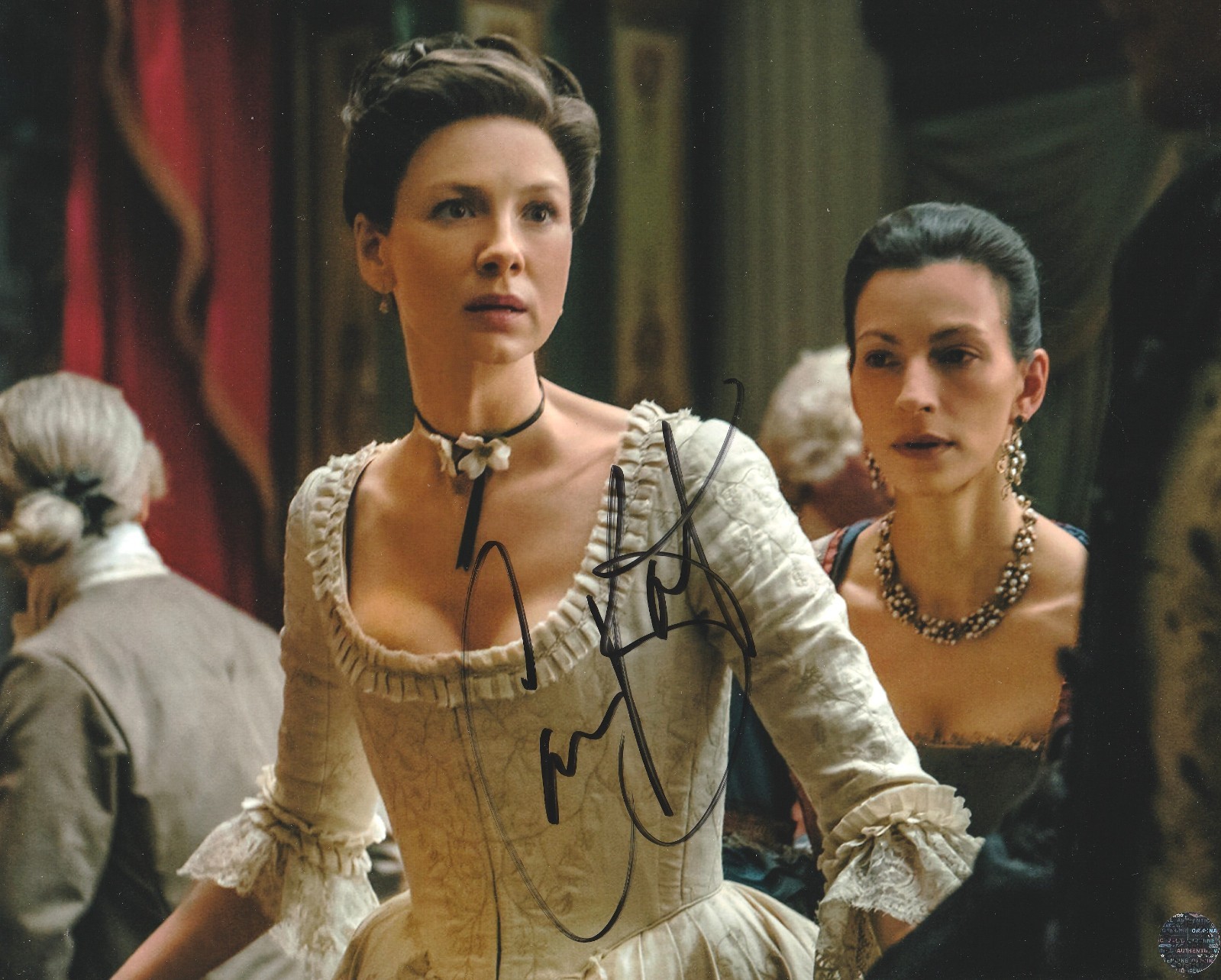 Caitriona Balfe Signed Autographed Outlander 8x10 Photo with COAHologram
