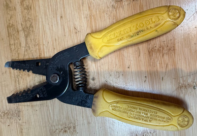 Klein Tools 11045 Wire Stripper - Yellow Handle-Made in USA