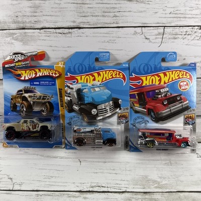 Hot Wheels Predator Off Road + 2 Cool One Bus Variants Lot Sealed Diecast Cars