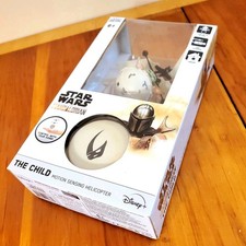 Baby Yoda Star Wars The Child Mandalorian Motion Sensing Flying Helicopter NEW