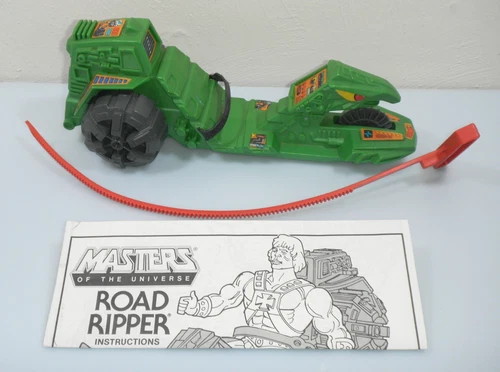 100% Complete 1983 Road Ripper Instructions MOTU Masters of the Universe Vintage