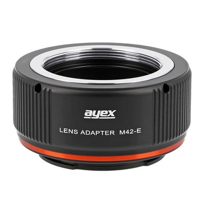 ayex M42-E Objektivadapter für M42 Objektive an Sony Alpha E-Mount Kameras