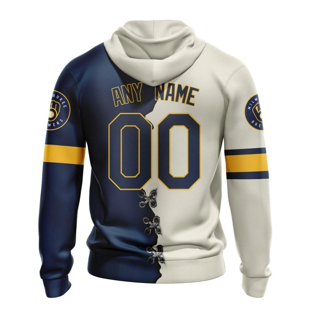 Milwaukee Baseball Team Brewerss 3D Hoodie