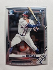 2021 Bowman Chrome 1st Cal Conley BDC 70 Braves