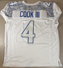 JAMES COOK lll signed  BUFFALO BILLS jersey JSA cert