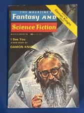 Magazine Of Fantasy & Science Fiction November 1976 VG