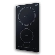 12 in Wide 208 240V 2 Zone Induction Cooktop