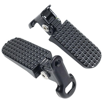 1 Pair of Bike Foot Pegs, Aluminium Alloy Non-Slip Bike Pegs for Folding Bike...