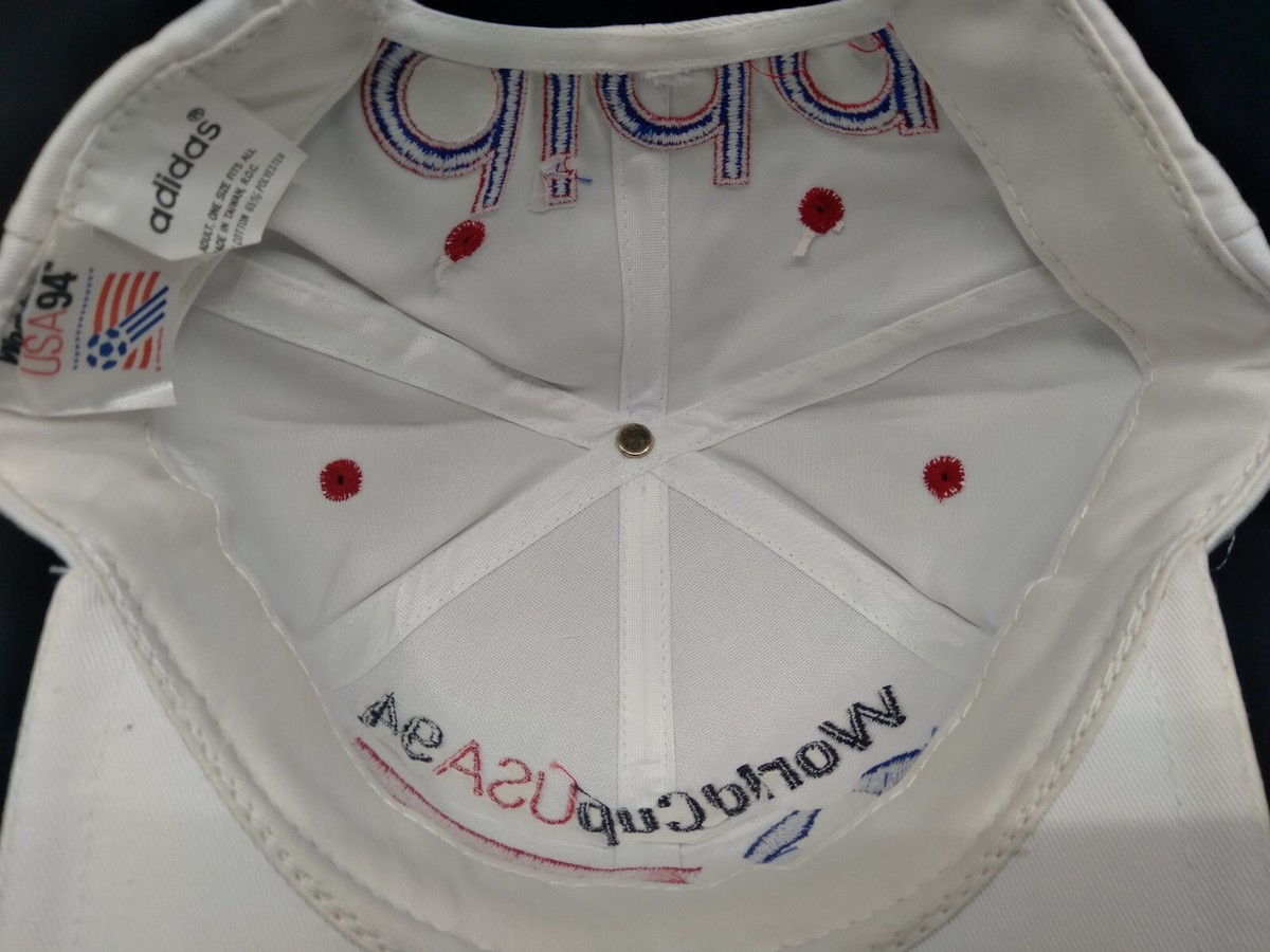 World Cup USA 1994-Adidas- Adult Knapback Cap-Authentic-Rare-Mint