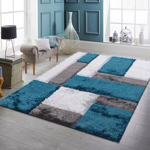 Fluffy Rugs Large Shaggy Rug Bedroom Living Room Anti Slip Soft Carpet Floor Mat - Picture 67 of 125