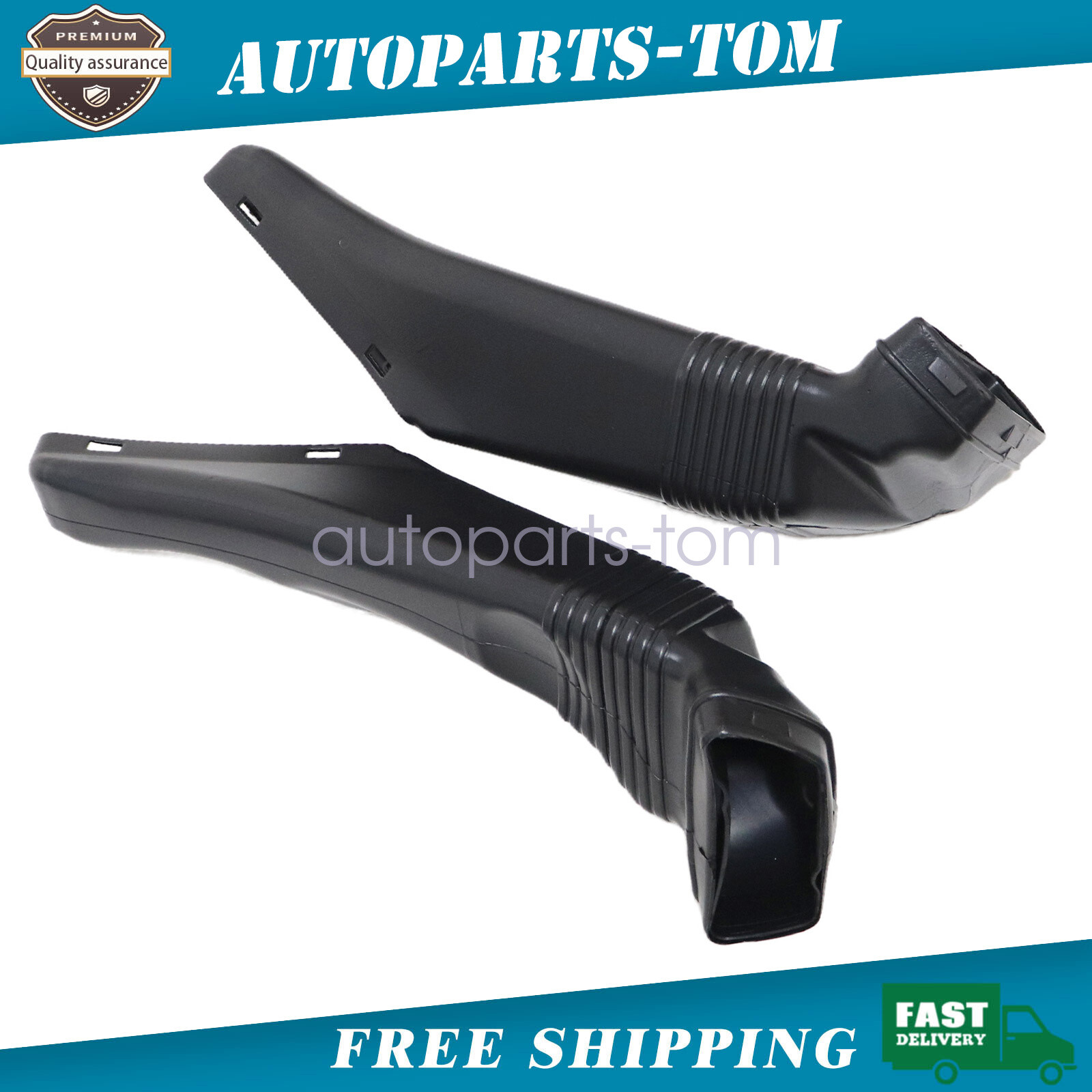 Intake Air Duct Pipe Kit Pair For Bentley  Gt GTC Flying Spur-image
