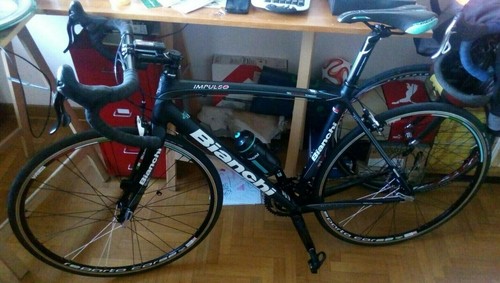 Bici da corsa Bianchi Impulso Reparto Corse 2015 Alluminio Campagnolo  Veloce | eBay