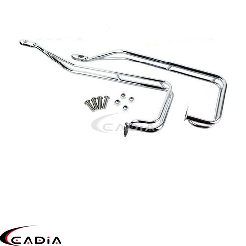 Barra protectora de riel de alforja dura para Harley Electra Street Glide Road King 2009-13 - Imagen 6 de 10