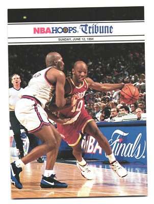 1994-95 NBA Hoops Basketball Tribune Houston Rockets Sam Cassell