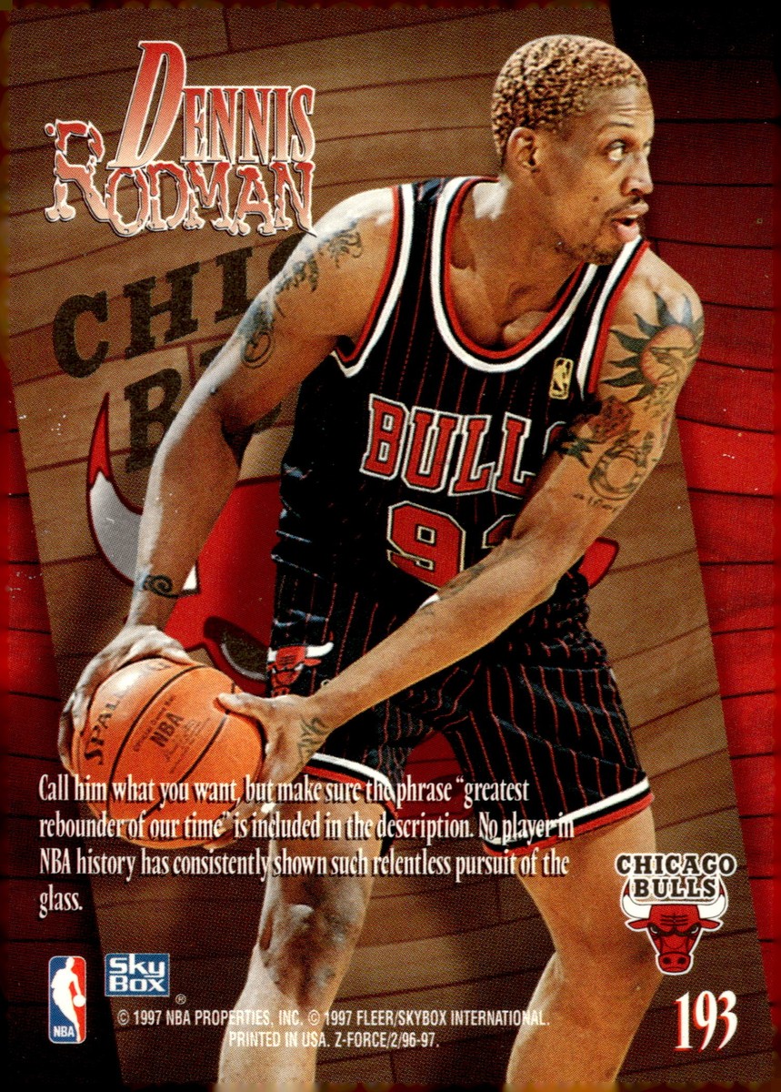 その他 NBA 50topps 1996-97#176dennis rodman+1sc その他 NBA 50topps 1996-97#176dennis rodman+1sc NBA 50topps 1996