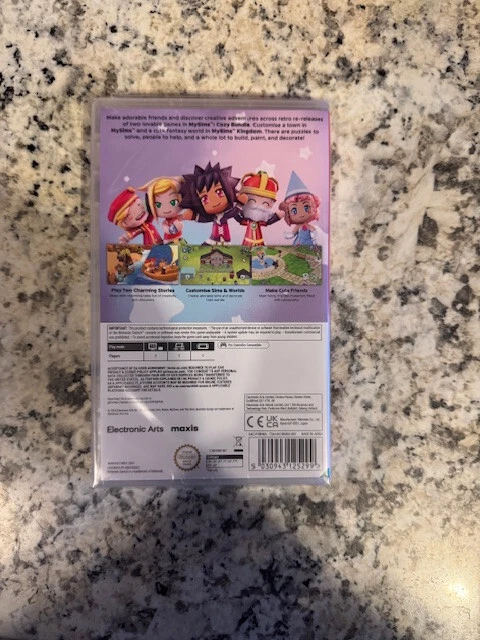MySims Cozy Bundle Nintendo Switch Brand New Factory Sealed with My Sims Kingdom - Image 2 of 2