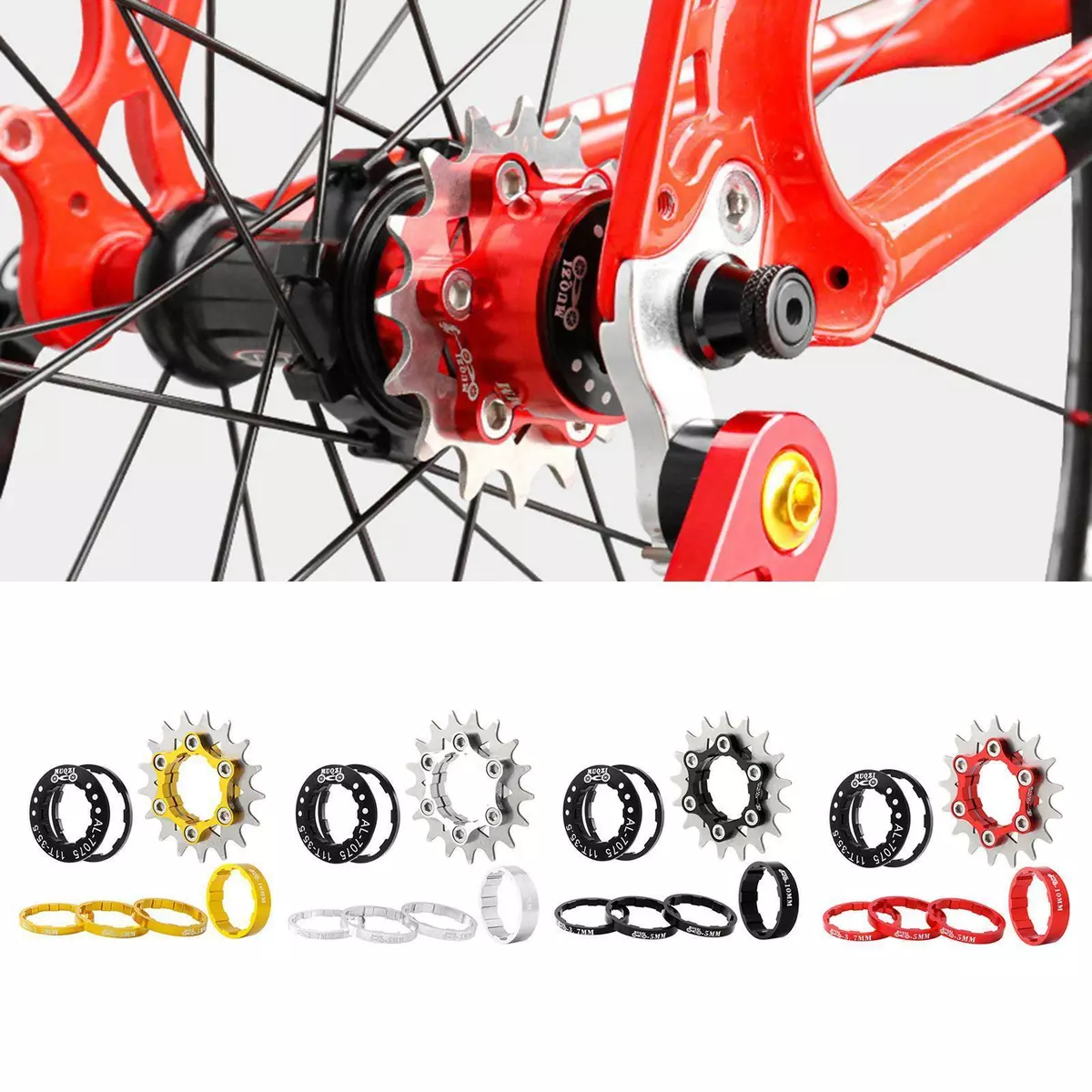 Steel Single Speed Cassette Cog MTB Fixed Gear Bike Bicycle 17T