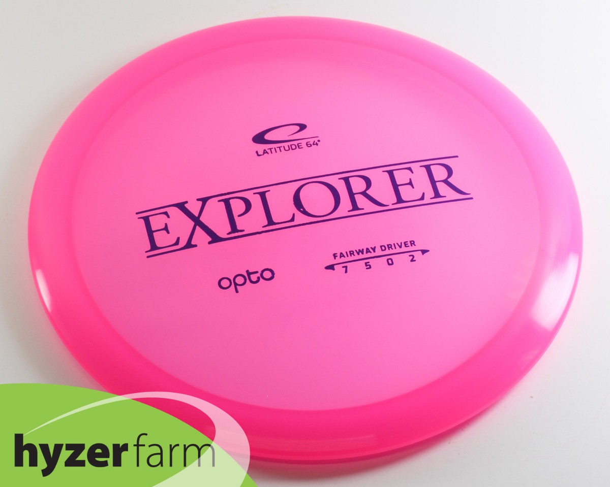 Latitude 64 OPTO EXPLORER *pick weight & color* Hyzer Farm disc